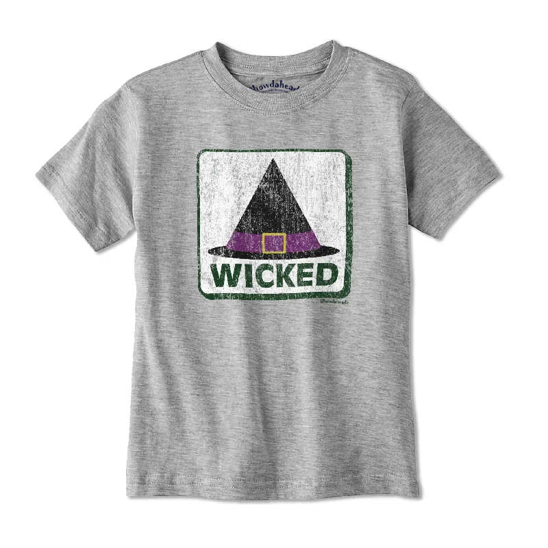 Wicked Witch Hat Sign Youth T-Shirt