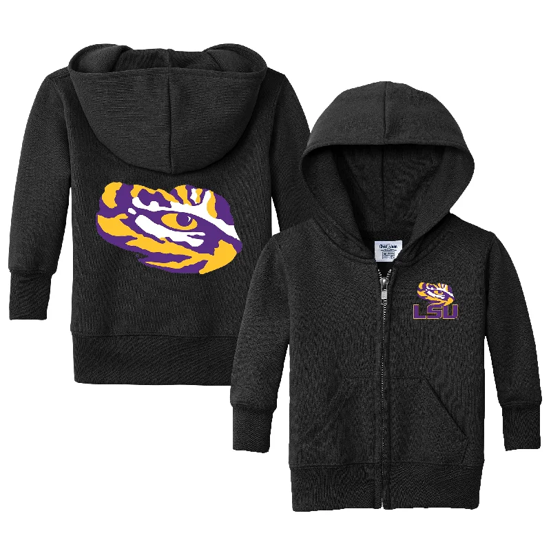 Comfortable Tops LSU Tigers Logo Infant Full-Zip Sweatshirt