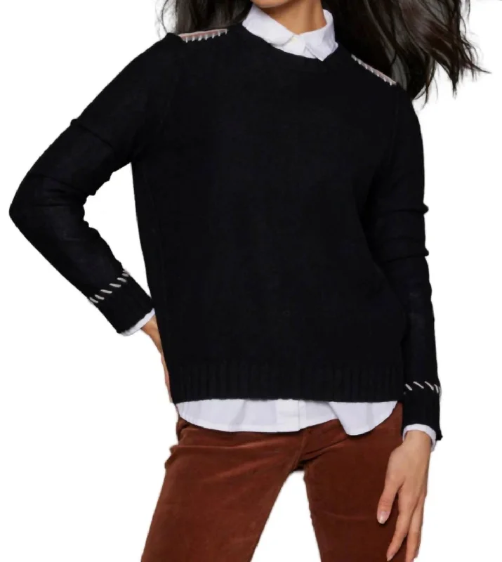 Think Twice Sweater In Onyx