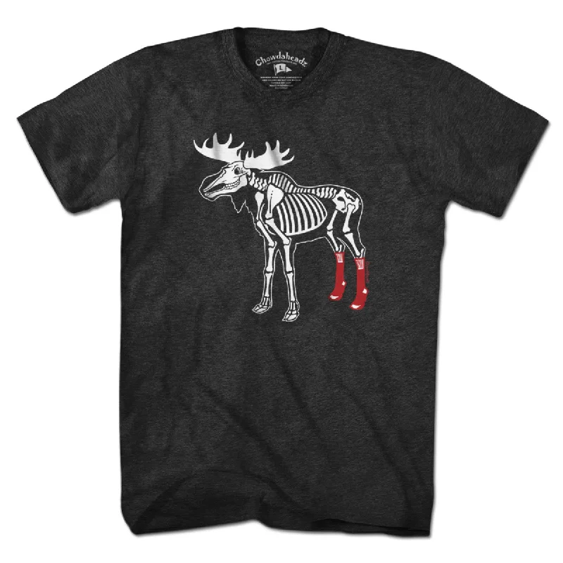 Socks On Moose Skeleton T-Shirt