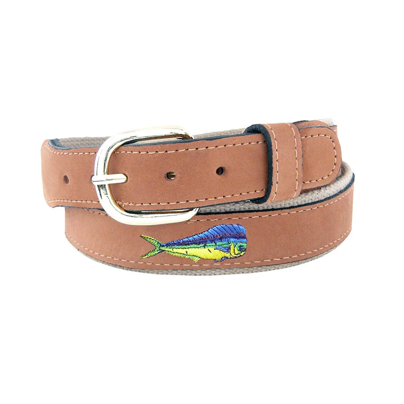 Dolphin Leather Belt