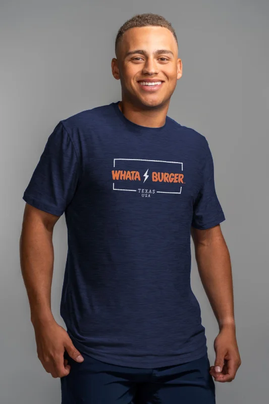 "WHATABURGER" SuperSoft T-Shirt | Navy