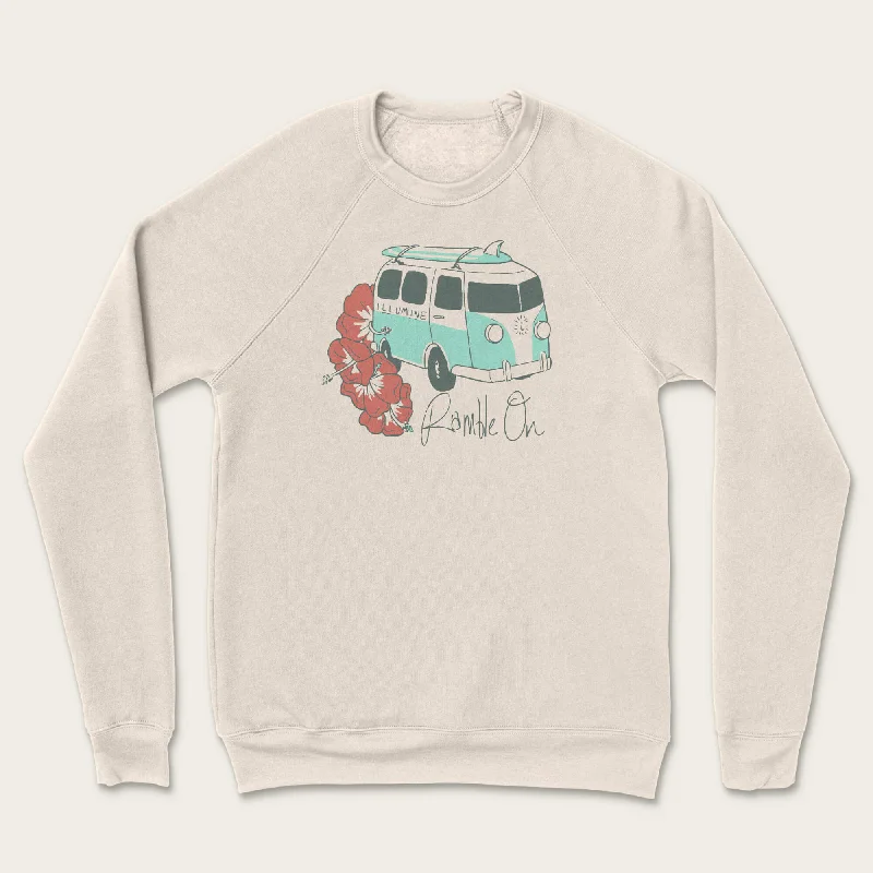 Slim Fit Ramble On Sweatshirt - Heather Dust