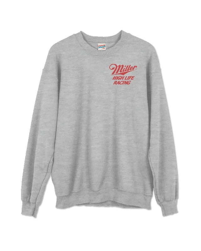 JUNK FOOD CLOTHING UNISEX MILLER HIGH LIFE CHAMP IN CHAMPAGNE FLEA MARKET FLEECE