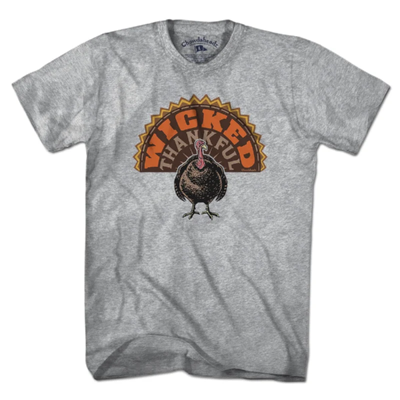 Wicked Thankful Turkey Tail T-Shirt