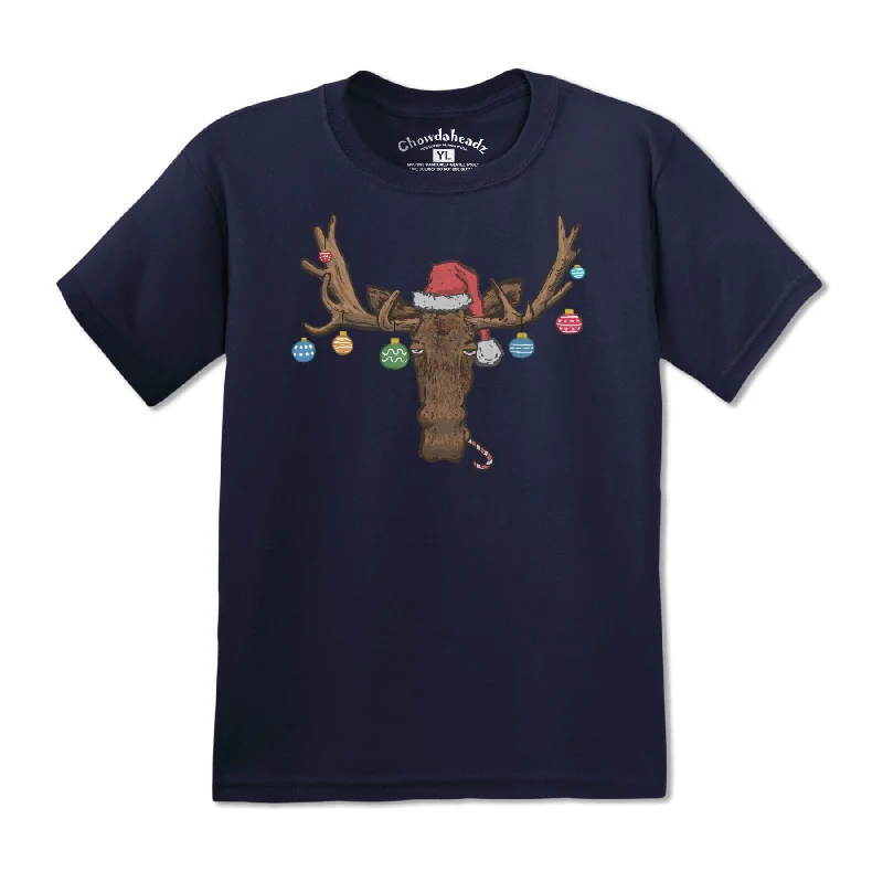 Christmas Moose Ornaments Youth T-Shirt