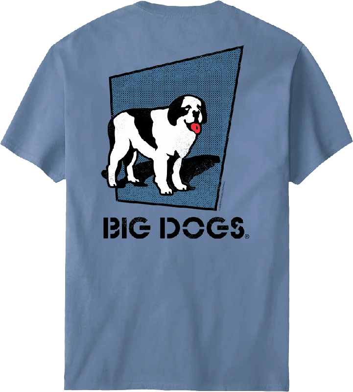 Big Dog Logo Retro T-shirt