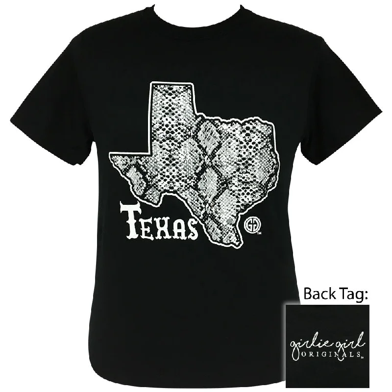 Snake Skin Texas Black-SS-2077