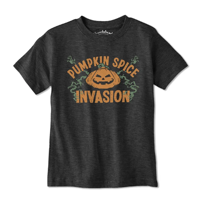 Pumpkin Spice Invasion Youth T-Shirt