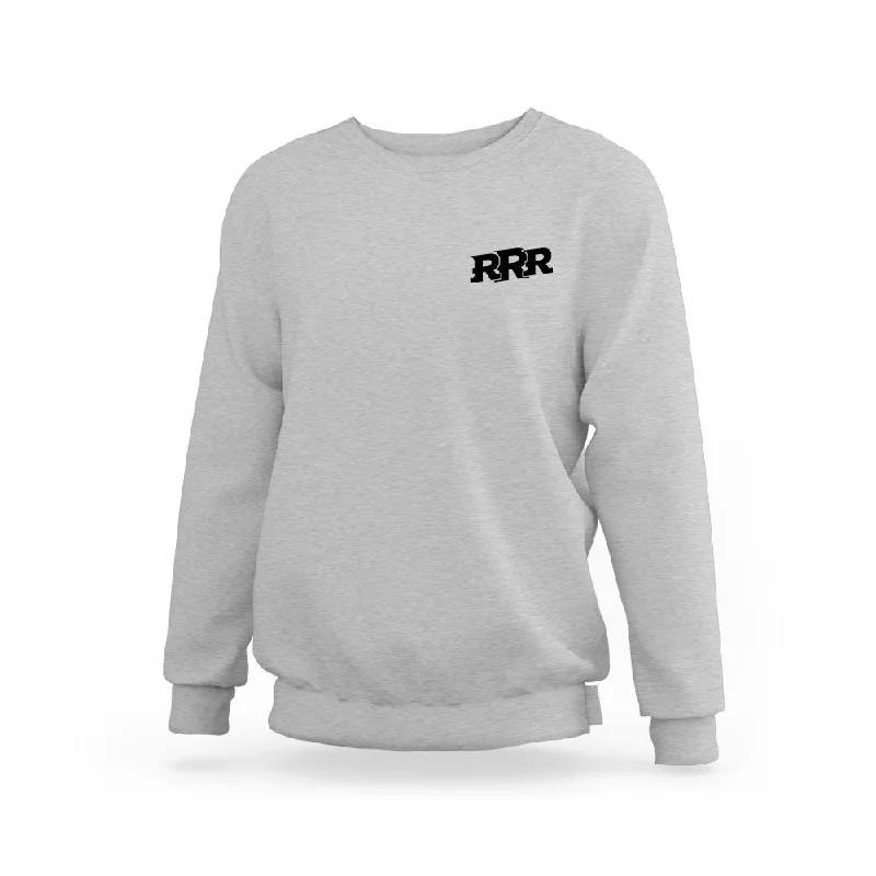 RRR Logo Minimal Melange Sweatshirt (Left Pocket)