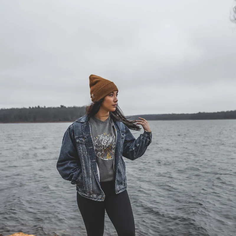 Simple Style It's All Outside Sweatshirt - Deep Heather