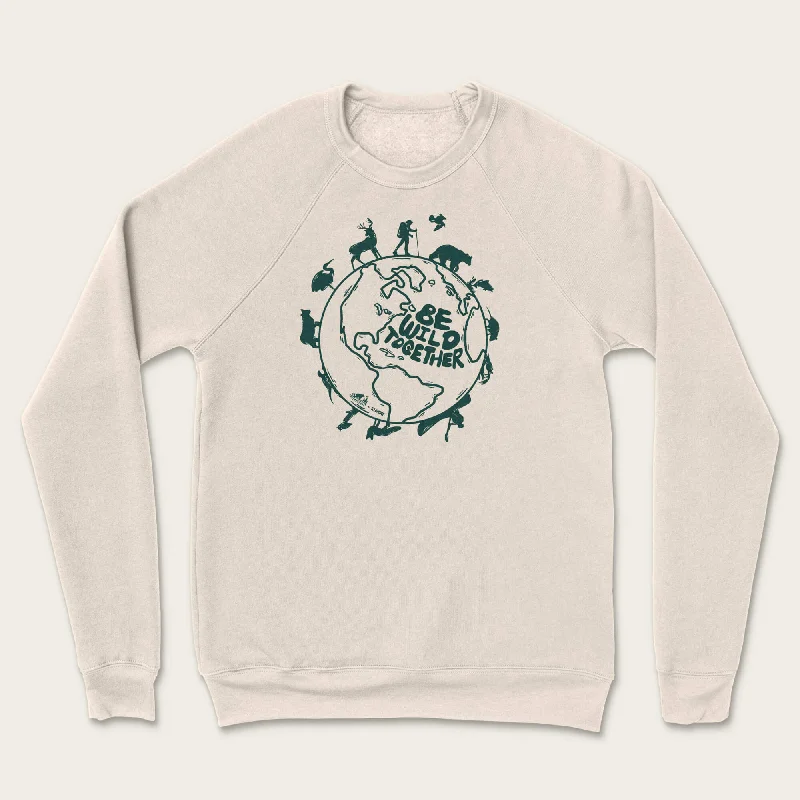 Be Wild Together Sweatshirt - Heather Dust