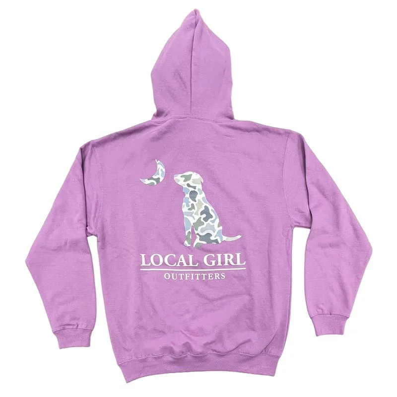 Local Girl Localflage Dog Moon Hoodie