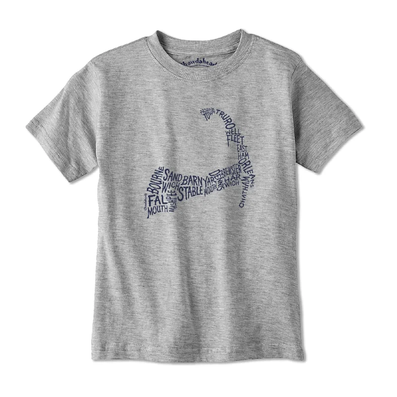 Cape Cod Cities & Towns Youth T-Shirt