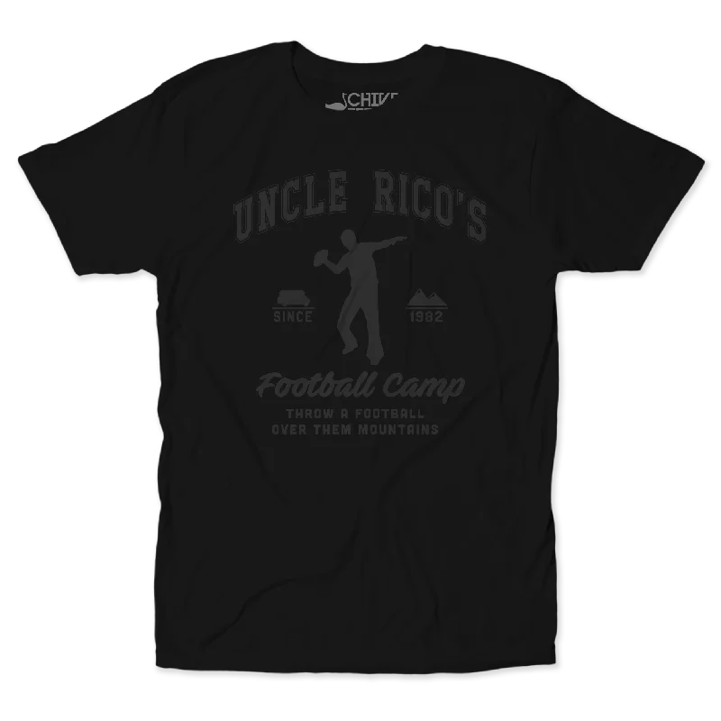 Uncle Rico's Football Camp Blackout Tee