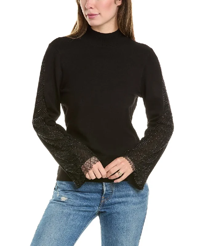 Vince Camuto Mock Neck Sweater