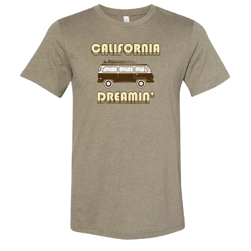 California Dreamin' Van Asst Colors Sueded Tee