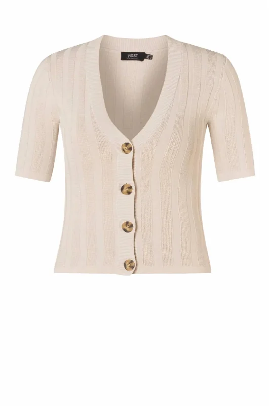 Women's Meysa Cardigan In Soft Sand/multi Color