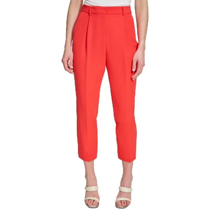 Noble And Elegant DKNY Womens Pleated  Ankle Pants
