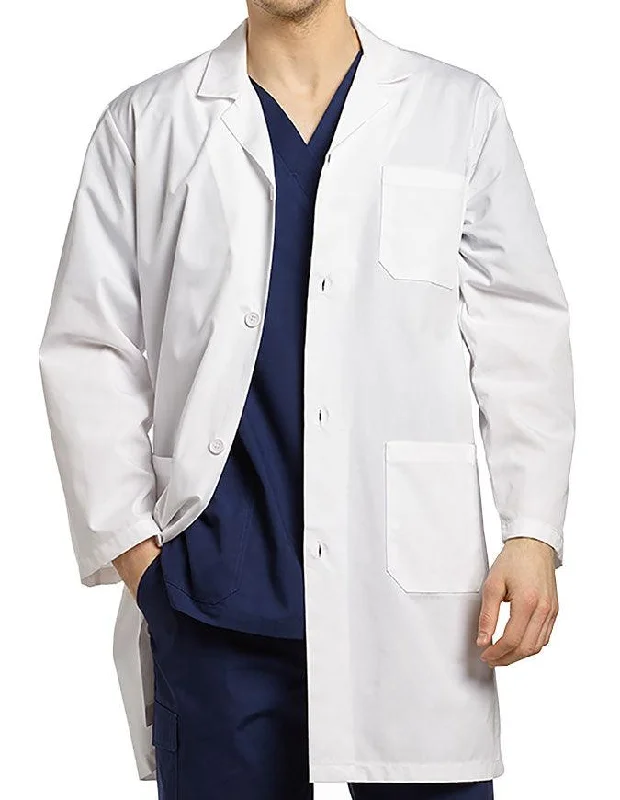 High-quality Fabrics White Cross 42 Inch Men's Iconic Long Lab Coat