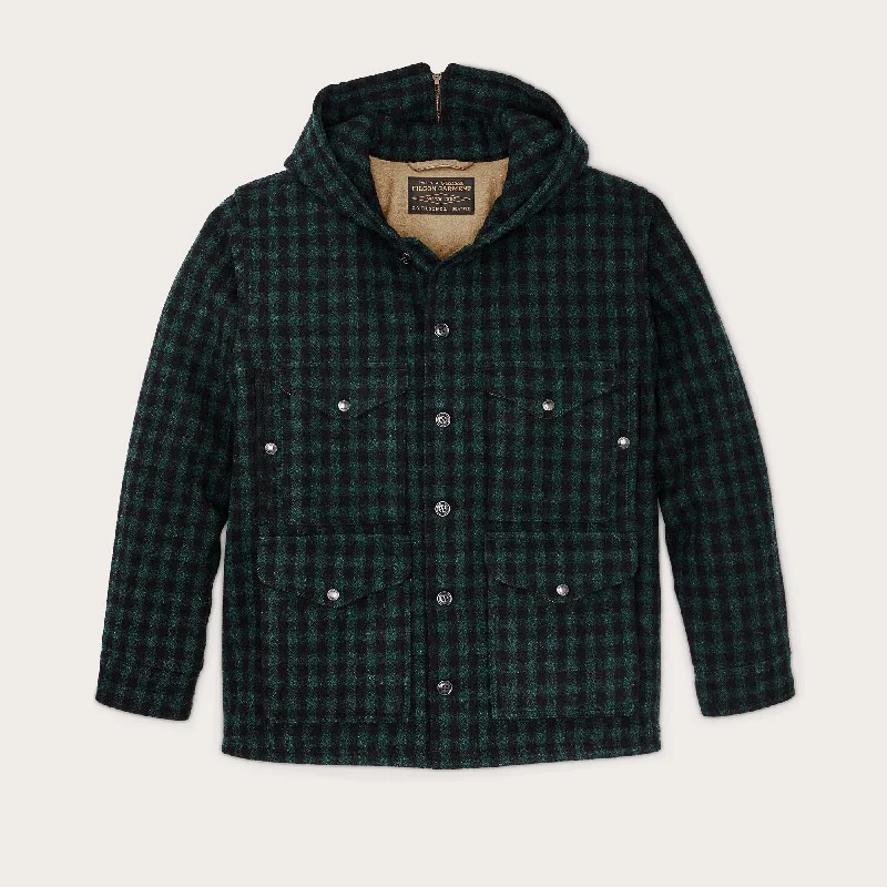 MACKINAW WOOL HOODED CRUISER JACKET