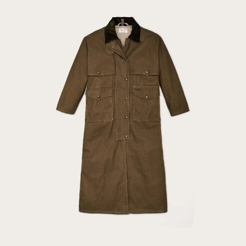 WOMEN'S DRY TIN DUSTER COAT