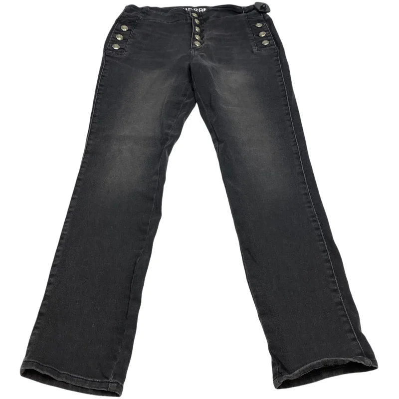 Jeans Skinny By Hydraulic In Grey Denim, Size: 6