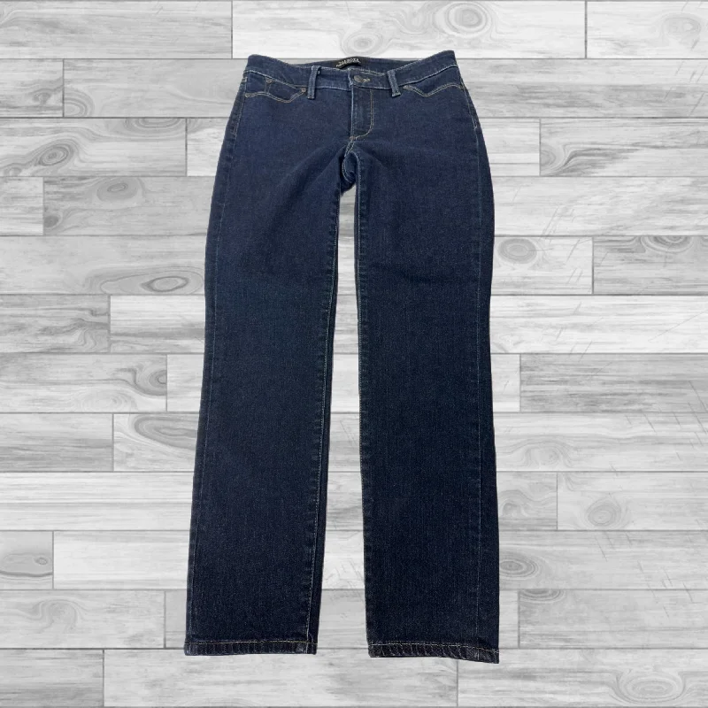 Jeans Skinny By Talbots In Blue Denim, Size: 2petite