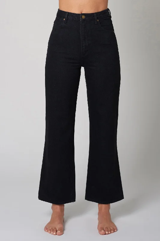 ROLLA'S Heidi Ankle Jeans Rinse Black