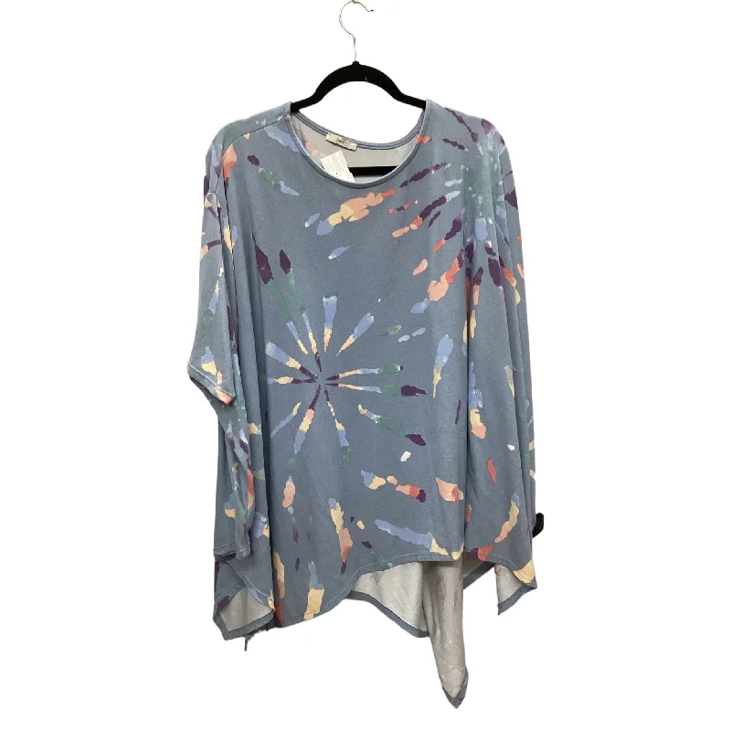 Top Short Sleeve By Jodifl In Blue, Size: M