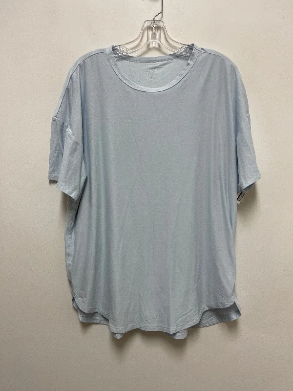 Top Short Sleeve By Old Navy In Blue, Size: M