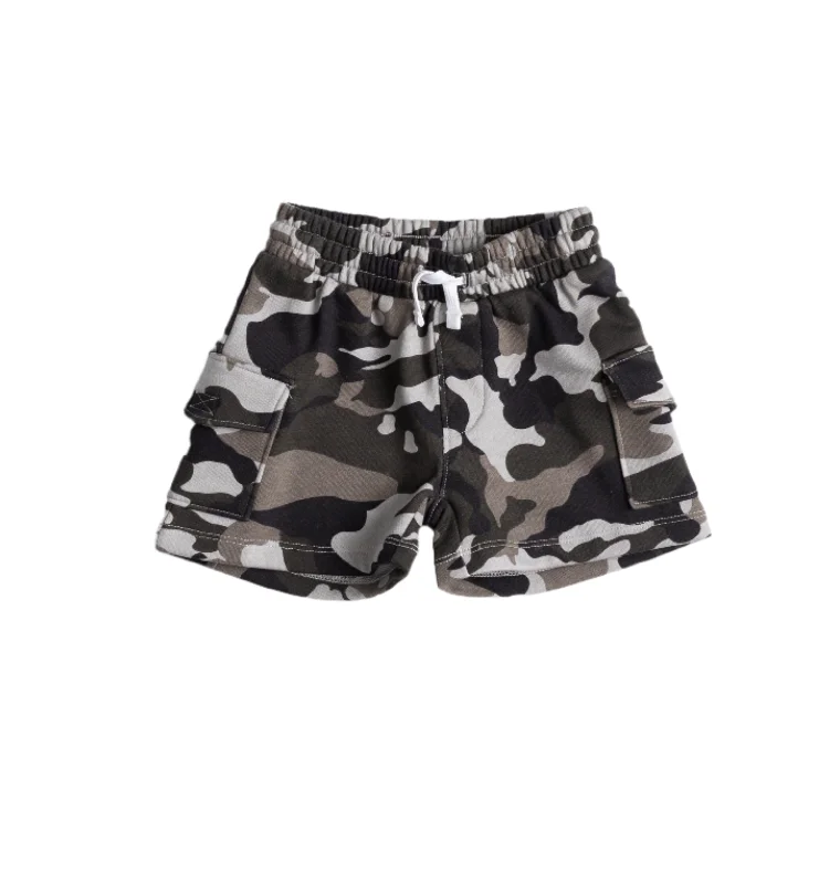 Cargo Sweatshort - Camo