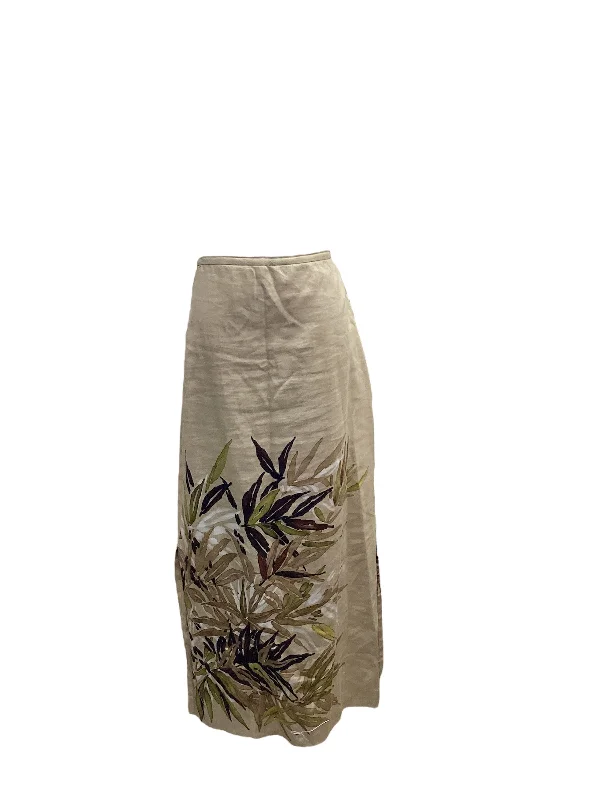 Dana Buchman Women's Linen Skirt M=32x35