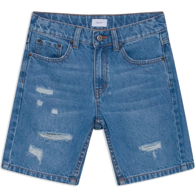 GRUNT Clint Premium Blue Shorts