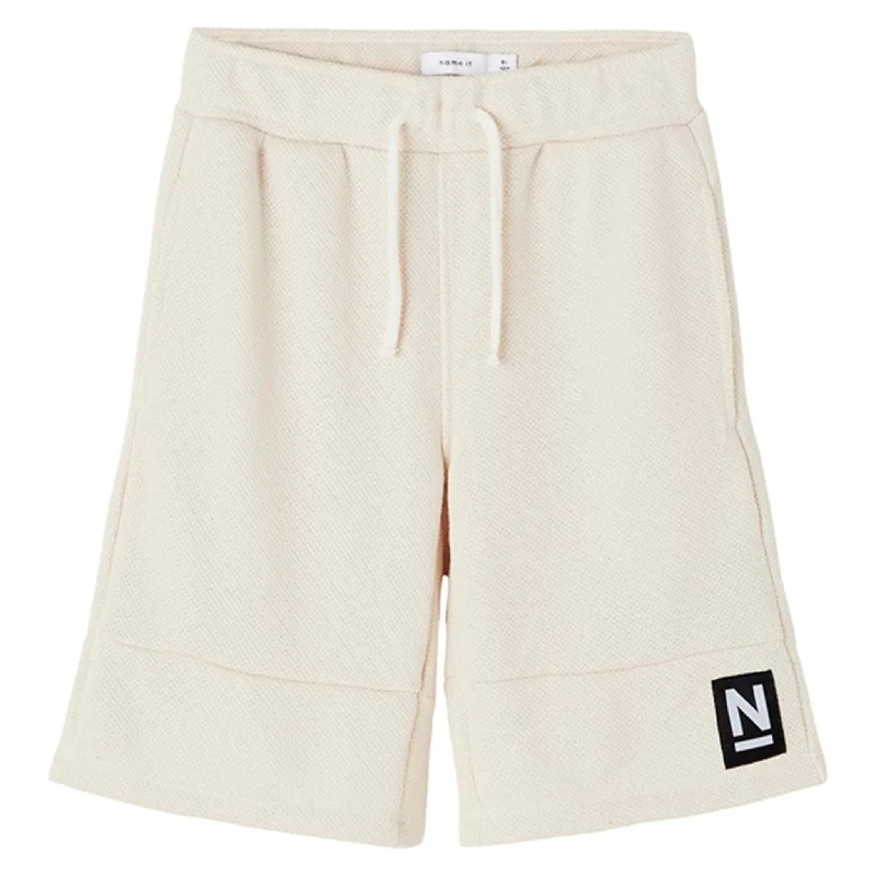 Name it Oatmeal Jopeter Sweat Shorts