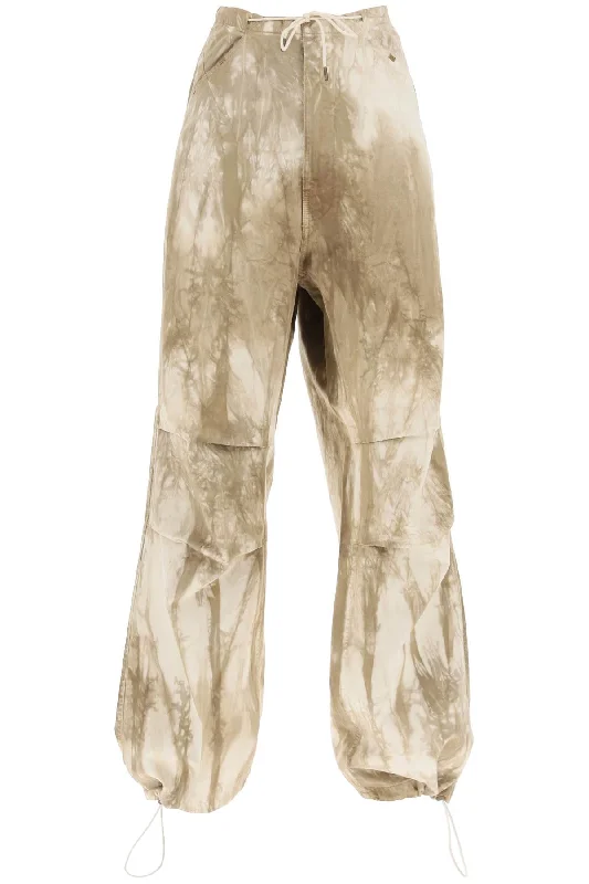 park Women's Daisy Tie-Dye Baggy Pants