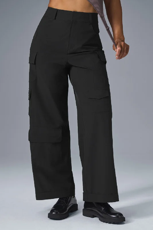 Workwear Cargo Pant - Black